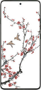 Силиконовый чехол Сакура v2 для Motorola Edge 60 Pro 5G - 5538u-4020 изображение 