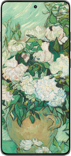 Силиконовый чехол Винсент Ван Гог. Ваза с розами для Motorola Edge 60 Pro 5G - 5543u-4020 изображение 