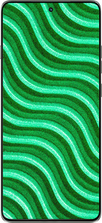 Силиконовый чехол Волнистые линии для Motorola Edge 60 Pro 5G - 5578u-4020 изображение 