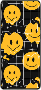 Силиконовый чехол Смайлы v3 для Motorola Edge 60 Pro 5G - 5623u-4020 изображение 