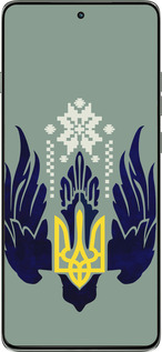 Силиконовый чехол Тризуб с крыльями для Motorola Edge 60 Pro 5G - 5640u-4020 изображение 