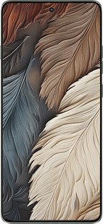 Силиконовый чехол Листья в стиле бохо для Motorola Edge 60 Pro 5G - 5643u-4020 изображение 