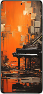 Силиконовый чехол Чехол для телефона Оранжевый Рояль для Motorola Edge 60 Pro 5G - 5937u-4020 изображение 