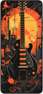 Силиконовый чехол Гитара для Motorola Edge 60 Pro 5G - 5957u-4020 изображение 