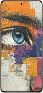 Силиконовый чехол Цветная фреска для Motorola Edge 60 Pro 5G - 6032u-4020 изображение 