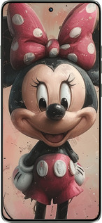 Силиконовый чехол Minnie Mouse для Motorola Edge 60 Pro 5G - 6054u-4020 изображение 