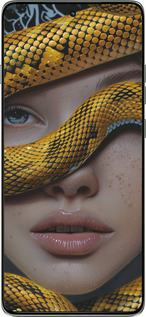 Силіконовий чехол Обійми змії для Motorola Edge 60 Pro 5G - 6081u-4020 изображение 