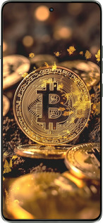 Силіконовий чехол Золота лихоманка біткойна для Motorola Edge 60 Pro 5G - 6089u-4020 изображение 