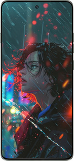 Силиконовый чехол Ночные огни для Motorola Edge 60 Pro 5G - 6096u-4020 изображение 