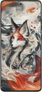 Силиконовый чехол Дух кицунэ' для Motorola Edge 60 Pro 5G - 6107u-4020 изображение 