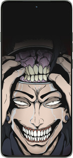 Силиконовый чехол Магическая Битва Kenjaku для Motorola Edge 60 Pro 5G - 6151u-4020 изображение 