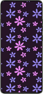 Силиконовый чехол с  цветами для Motorola Edge 60 Pro 5G - 6258u-4020 изображение 