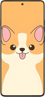 Силиконовый чехол Милый пес для Motorola Edge 60 Pro 5G - 6296u-4020 изображение 