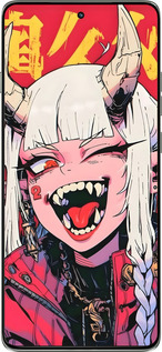 Силиконовый чехол Аниме демон для Motorola Edge 60 Pro 5G - 6308u-4020 изображение 