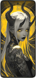 Силиконовый чехол Аниме демон 2 для Motorola Edge 60 Pro 5G - 6309u-4020 изображение 