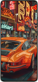 Силиконовый чехол Порше для Motorola Edge 60 Pro 5G - 6334u-4020 изображение 