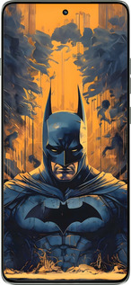 Силиконовый чехол Бэтмен для Motorola Edge 60 Pro 5G - 6335u-4020 изображение 