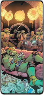 Силіконовий чехол Черепашки ніндзя для Motorola Edge 60 Pro 5G - 6346u-4020 изображение 