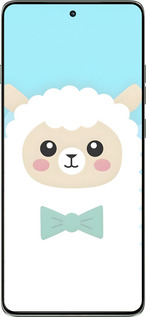 Силіконовий чехол Милий баранчик для Motorola Edge 60 Pro 5G - 6355u-4020 изображение 