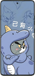 Силиконовый чехол Том и джерри 1 для Motorola Edge 60 Pro 5G - 6358u-4020 изображение 