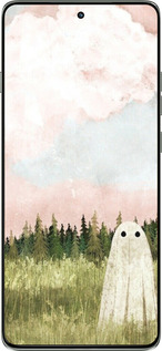 Силиконовый чехол Привидение для Motorola Edge 60 Pro 5G - 6401u-4020 изображение 