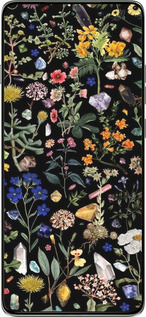 Силиконовый чехол С цветами для Motorola Edge 60 Pro 5G - 6422u-4020 изображение 