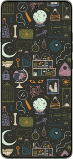 Силиконовый чехол Колдовской принт для Motorola Edge 60 Pro 5G - 6425u-4020 изображение 