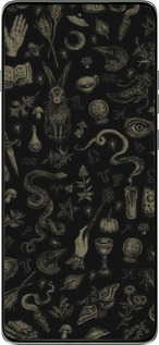 Силиконовый чехол Мистический коллаж с травами и магическими символами для Motorola Edge 60 Pro 5G - 6428u-4020 изображение 