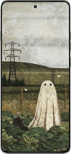 Силіконовий чехол Ілюстрація привид у капусті для Motorola Edge 60 Pro 5G - 6440u-4020 изображение 