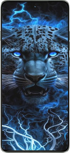 Силиконовый чехол Ледяной леопард для Motorola Edge 60 Pro 5G - 6460u-4020 изображение 