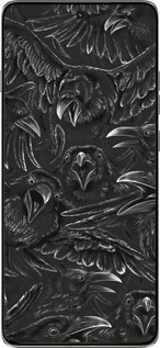 Силиконовый чехол Воронья ярость для Motorola Edge 60 Pro 5G - 6474u-4020 изображение 