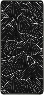 Силіконовий чехол Із зображенням Темних гір для Motorola Edge 60 Pro 5G - 6489u-4020 изображение 