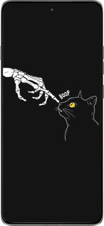 Силиконовый чехол Кошка для Motorola Edge 60 Pro 5G - 6505u-4020 изображение 