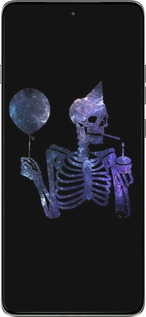 Силиконовый чехол Скелетное искусство для Motorola Edge 60 Pro 5G - 6536u-4020 изображение 