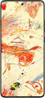 Силиконовый чехол Динамичная картина с хаотичными мазками для Motorola Edge 60 Pro 5G - 6540u-4020 изображение 