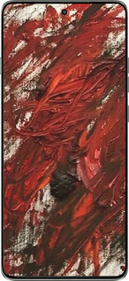 Силиконовый чехол Абстрактная композиция в красных тонах для Motorola Edge 60 Pro 5G - 6541u-4020 изображение 