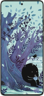 Силиконовый чехол Арт принт Тихое место чая для Motorola Edge 60 Pro 5G - 6544u-4020 изображение 