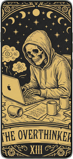 Силиконовый чехол The Overthinker для Motorola Edge 60 Pro 5G - 6774u-4020 изображение 