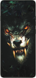 Силіконовий чехол Диявольський вовк для Motorola Edge 60 Pro 5G - 833u-4020 изображение 