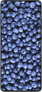 Силиконовый чехол Черника для Motorola Edge 60 Pro 5G - 851u-4020 изображение 