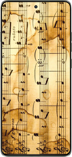 Силиконовый чехол Ноты для Motorola Edge 60 Pro 5G - 905u-4020 изображение 