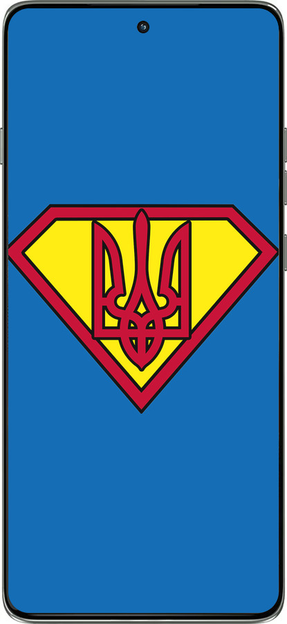 Силиконовый чехол Супер Тризуб для Motorola Edge 60 Pro 5G - 1164u-4020 изображение 