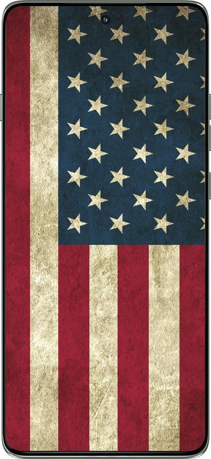 Силіконовий чехол Прапор США для Motorola Edge 60 Pro 5G - 395u-4020 изображение 