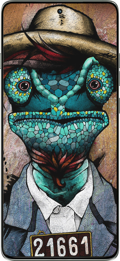 Силиконовый чехол Хамелеон в розыске для Motorola Edge 60 Pro 5G - 4030u-4020 изображение 