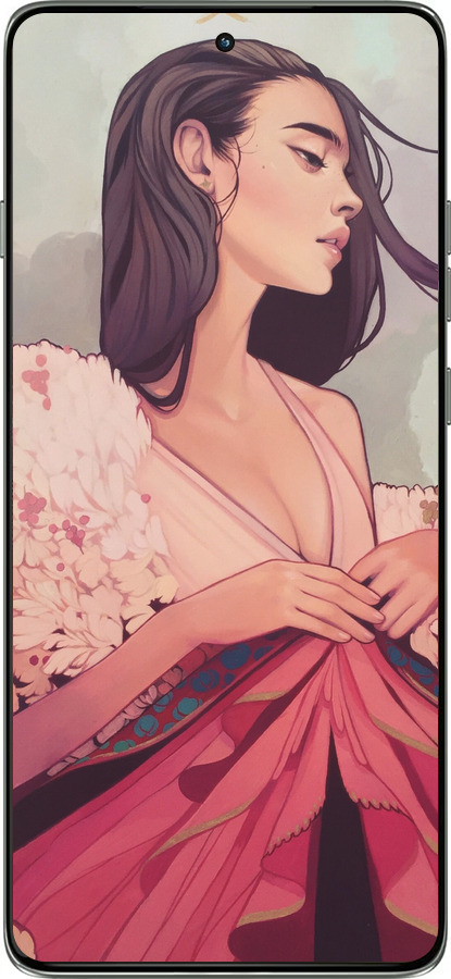 Силиконовый чехол Kelsey Beckett для Motorola Edge 60 Pro 5G - 4034u-4020 изображение 