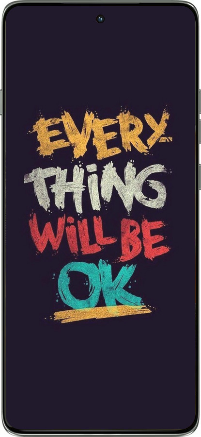 Силиконовый чехол Все будет хорошо для Motorola Edge 60 Pro 5G - 4068u-4020 изображение 