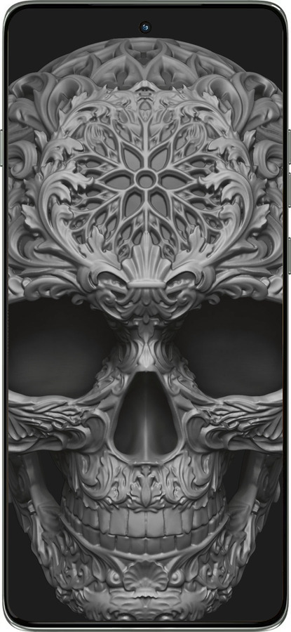 Силіконовий чехол skull-ornament для Motorola Edge 60 Pro 5G - 4101u-4020 изображение 