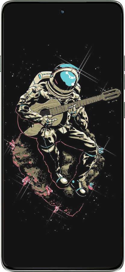 Силиконовый чехол Космонавт с гиратой для Motorola Edge 60 Pro 5G - 4138u-4020 изображение 