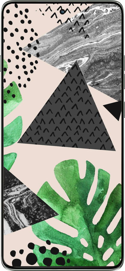 Силіконовий чехол Монстера для Motorola Edge 60 Pro 5G - 4304u-4020 изображение 