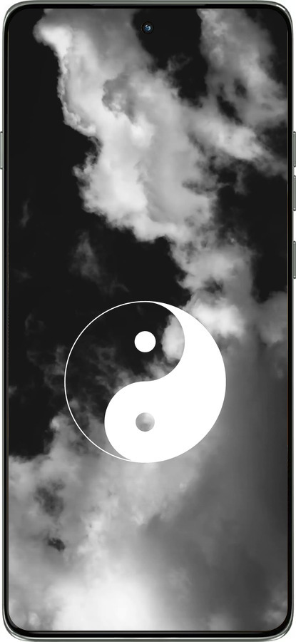 Силіконовий чехол Інь і янь для Motorola Edge 60 Pro 5G - 4389u-4020 изображение 